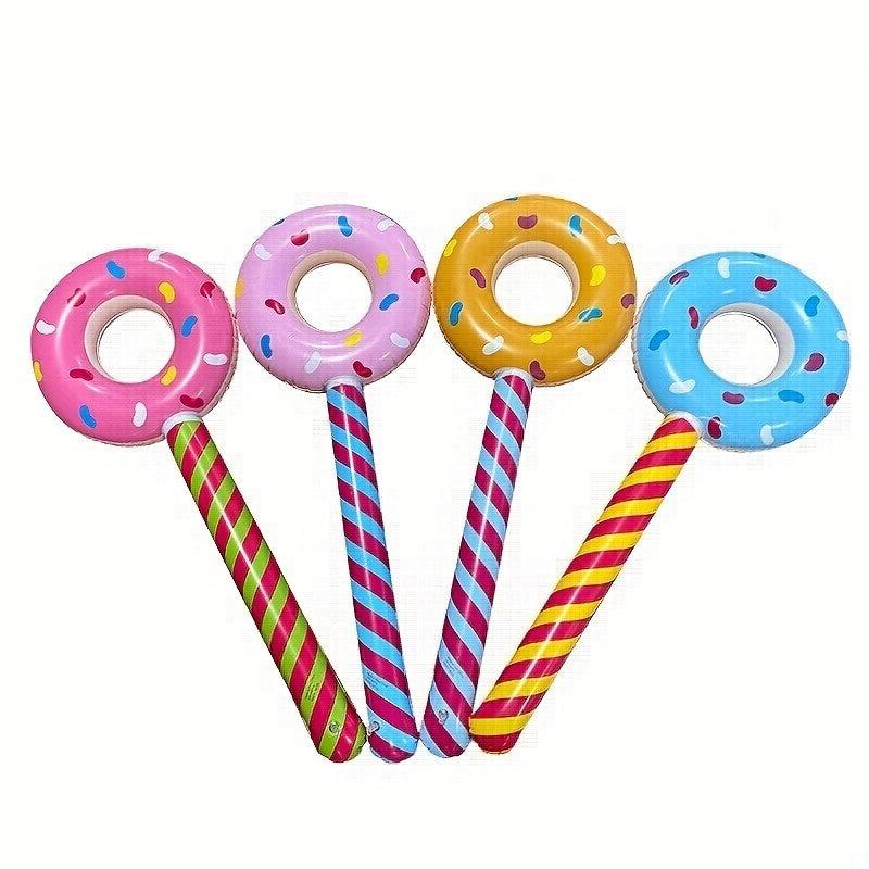 Inflatable Donut Stick PVC Prop
