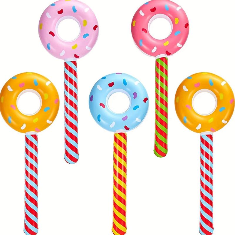Inflatable Donut Stick PVC Prop