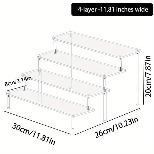 Transparent Layer Hand Storage Box - Ideal for Organization