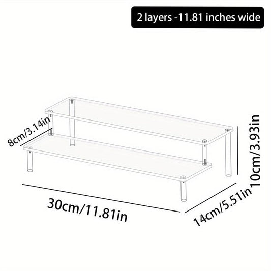 Transparent Layer Hand Storage Box - Ideal for Organization