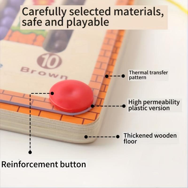 Wooden Magnetic Mushroom House Puzzle
