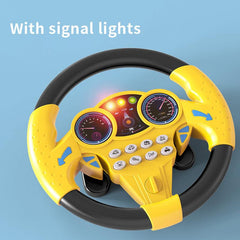 Simulated Steering Wheel Toy for Pretend Driving Experience