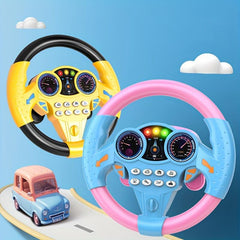 Simulated Steering Wheel Toy for Pretend Driving Experience