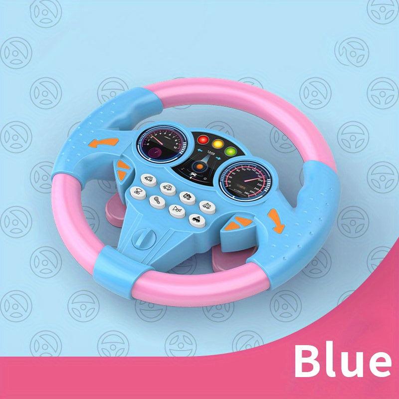 Simulated Steering Wheel Toy for Pretend Driving Experience