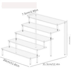 Acrylic Ladder Display Stand for Dolls
