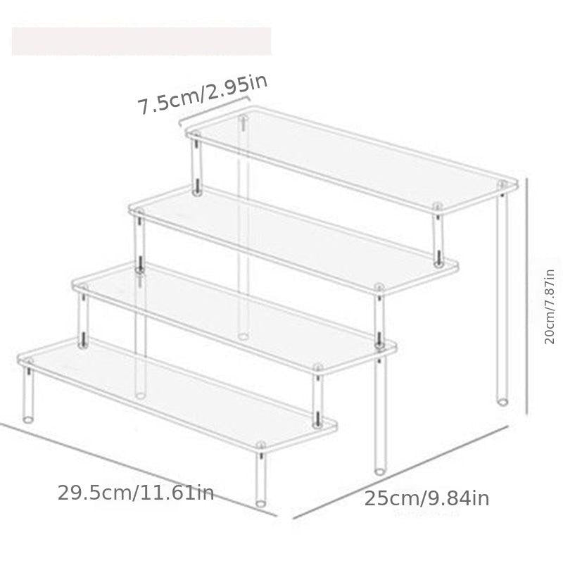Acrylic Ladder Display Stand for Dolls