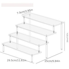Acrylic Ladder Display Stand for Dolls