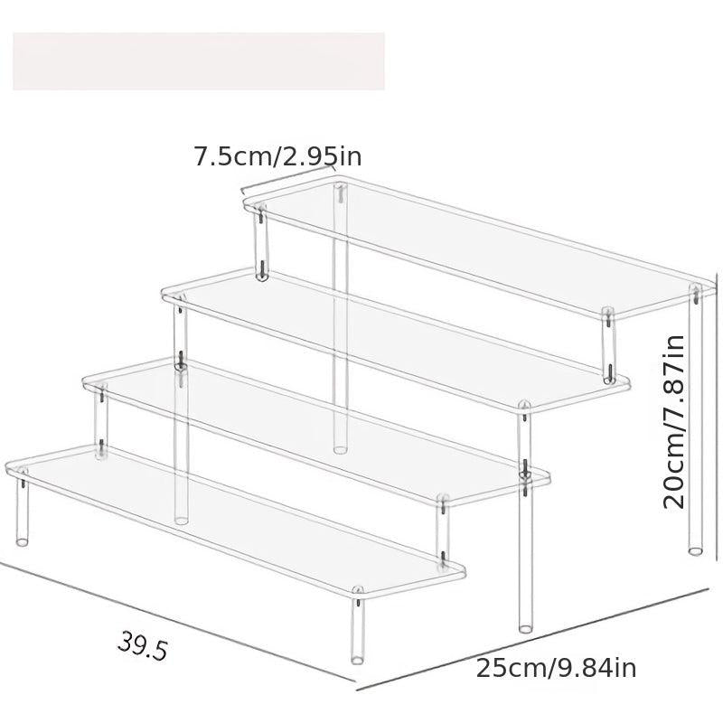 Acrylic Ladder Display Stand for Dolls