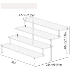 Acrylic Ladder Display Stand for Dolls