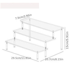 Acrylic Ladder Display Stand for Dolls