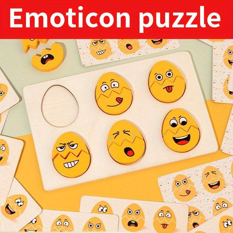 Emotional Egg Matching Toy Interactive Game Parent-child Interaction