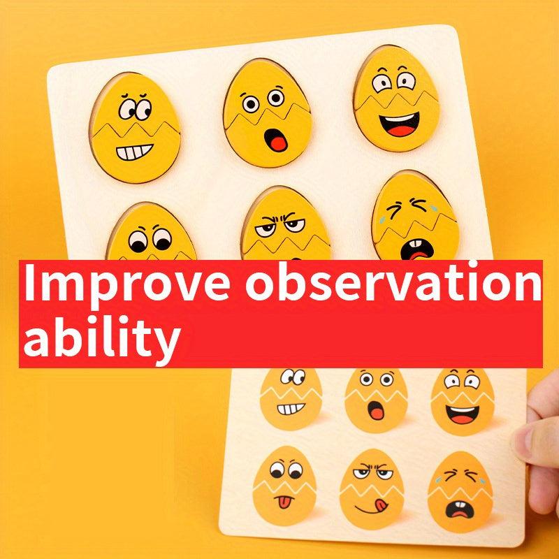 Emotional Egg Matching Toy Interactive Game Parent-child Interaction
