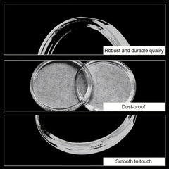 10 Piece Professional Silver Coin Holder Container for Collectors