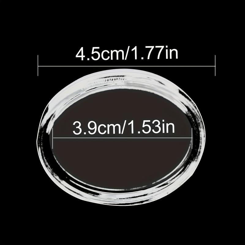 10 Piece Professional Silver Coin Holder Container for Collectors