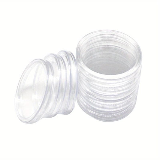 10 Piece Professional Silver Coin Holder Container for Collectors