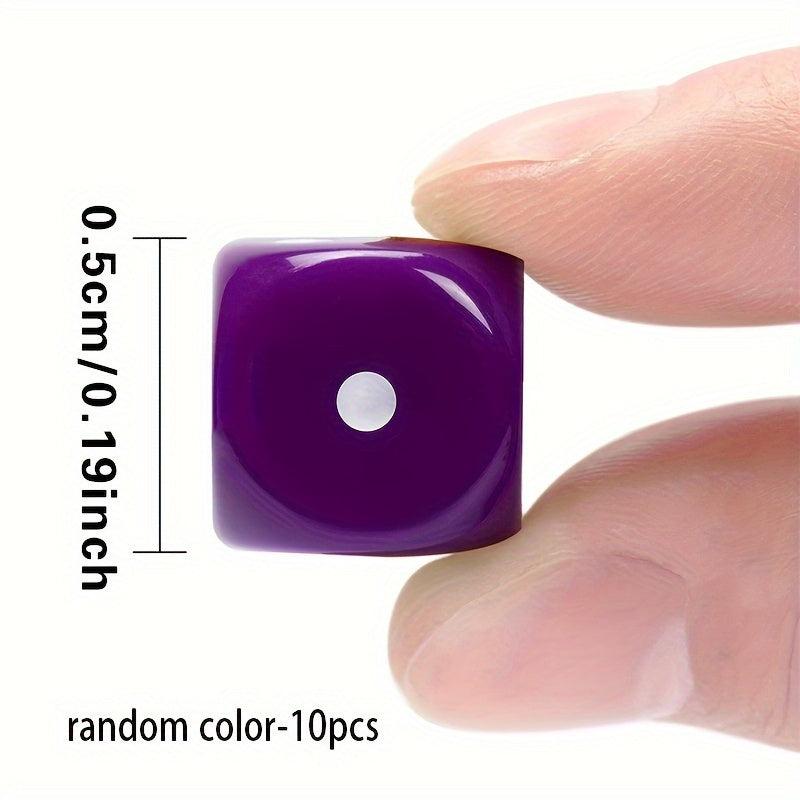 10 Mini Dice for Games Math Teaching
