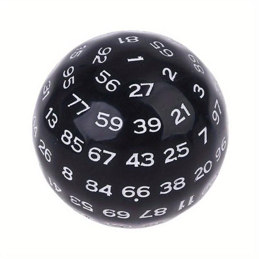 100 Sided Acrylic Dice for RPGs and Clubs