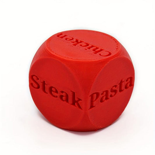 1pc Food Takeout Dice Fate Meal Holiday Party Game Gift