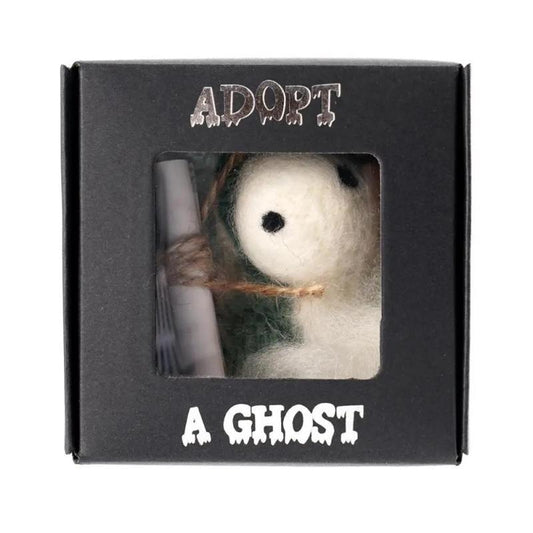 Halloween Ghost Doll w/ Book of Contract Spooky Pocket Ghost Toy