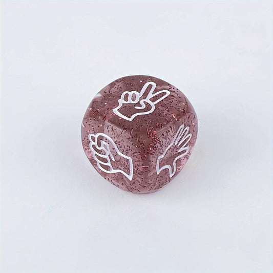 3pcs 20MM Translucent Dice Set For Board Game Christmas Gift
