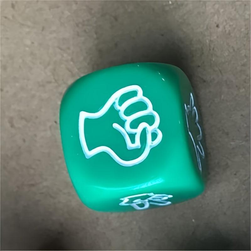 Rock Paper Scissors Game Dice Punching Fun Dice Small Toy