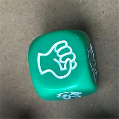 Rock Paper Scissors Game Dice Punching Fun Dice Small Toy