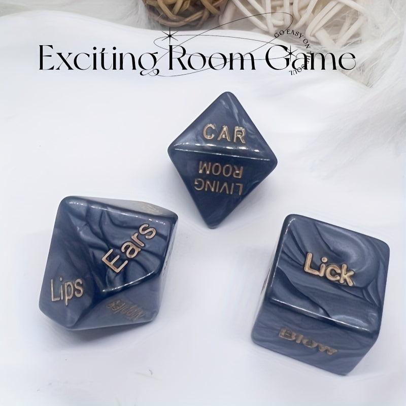 Love Fun Dices Game For Couples - Holiday Gift Set