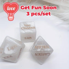 Love Fun Dices Game For Couples - Holiday Gift Set