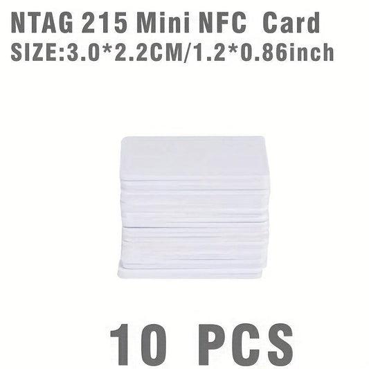 10pcs ReWritable NFC Tags 504 Bytes Memory for All NFC Phones