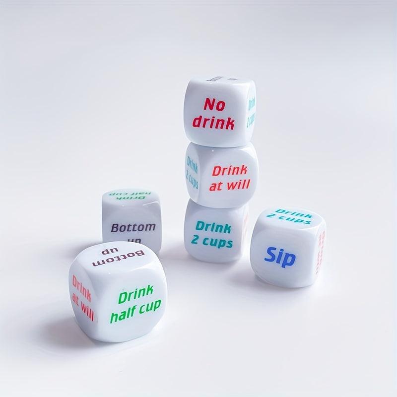 Creative Drinking Game Dice for Adult Party Fun