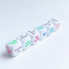 Creative Drinking Game Dice for Adult Party Fun