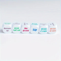 Creative Drinking Game Dice for Adult Party Fun