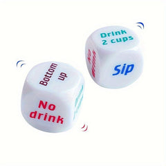 Creative Drinking Game Dice for Adult Party Fun