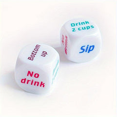 Creative Drinking Game Dice for Adult Party Fun