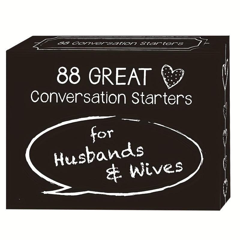 88 Conversation Starters Couples Game For Parties Christmas Halloween