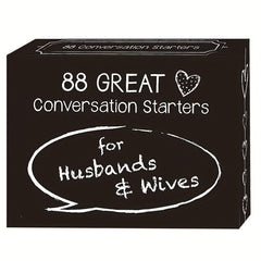 88 Conversation Starters Couples Game For Parties Christmas Halloween