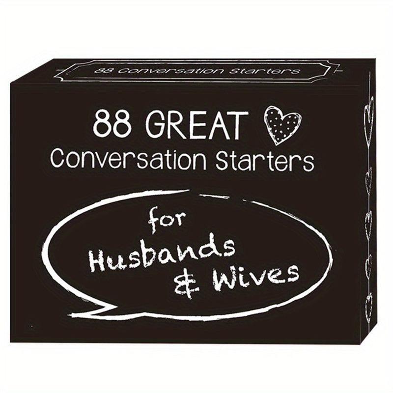 88 Conversation Starters Couples Game For Parties Christmas Halloween