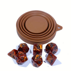 Coffee Dice Set & Cup - Table Games Collecting Gift