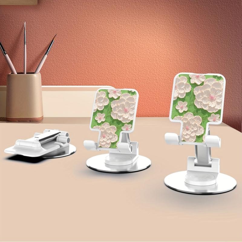 Sunset Pink Peach Blossom 360 Rotatable Bracket Mobile Phone Tablet Holder