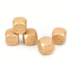 Aluminium Alloy Dices Set for Poker Game with Storage Box