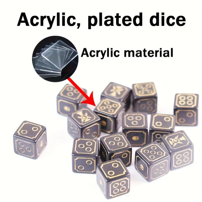 5pcs Multiplayer Dice Set for Party Games