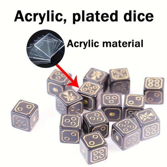 5pcs Multiplayer Dice Set for Party Games