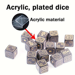5pcs Multiplayer Dice Set for Party Games