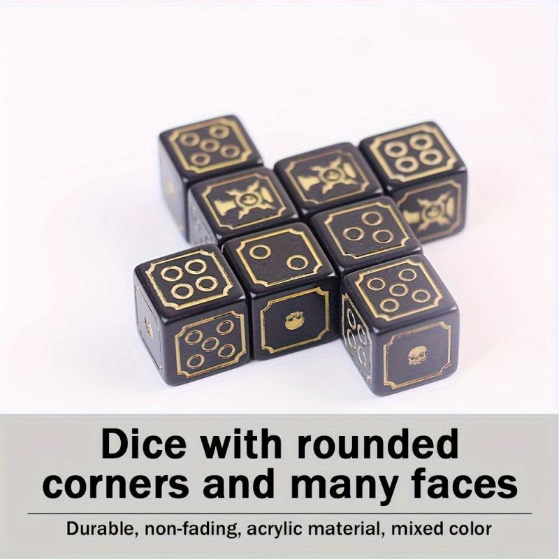 5pcs Multiplayer Dice Set for Party Games