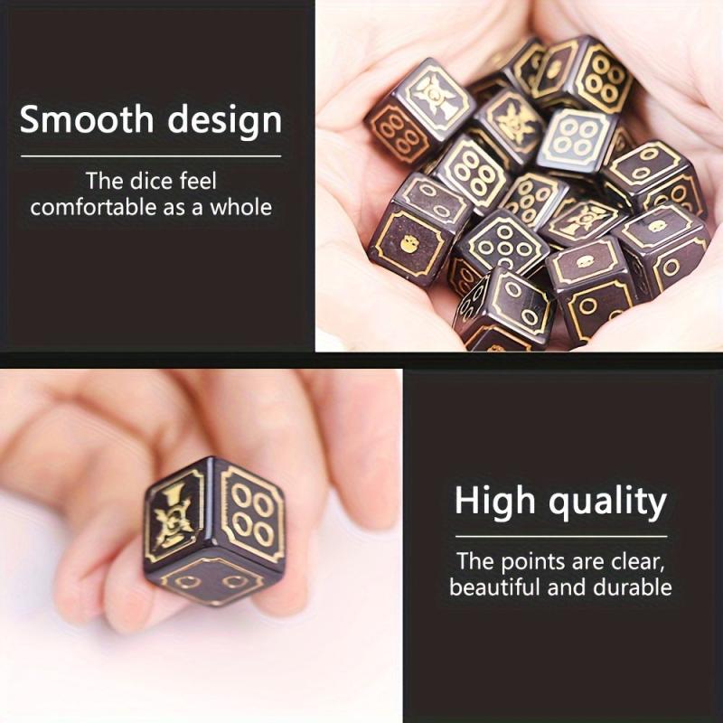 5pcs Multiplayer Dice Set for Party Games