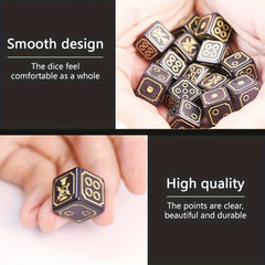 5pcs Multiplayer Dice Set for Party Games