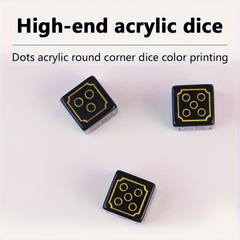 5pcs Multiplayer Dice Set for Party Games