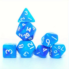 12mm Mini Polyhedral Dice Set for Tabletop Games
