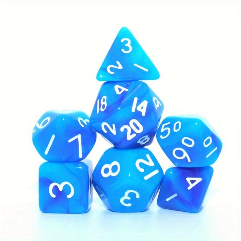 12mm Mini Polyhedral Dice Set for Tabletop Games