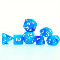 12mm Mini Polyhedral Dice Set for Tabletop Games